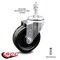 Service Caster 4 Inch Phenolic Wheel Swivel 3/8 Inch Threaded Stem Caster SCC-TS20S414-PHS-381615 - alternate 4